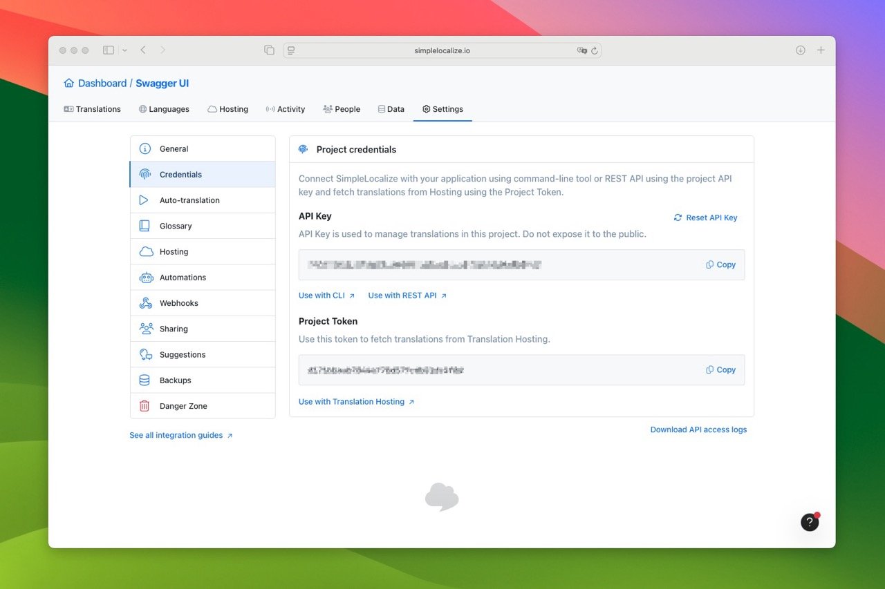 Create personal access token